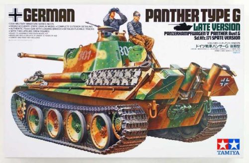 Tamiya German Panther Type G Late Version  1:35 makett harcjármű (300035176)