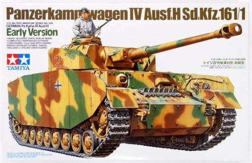 Tamiya PanzerKampfwagen IV Ausf.H Early Version  1:35 makett harcjármű (300035209)