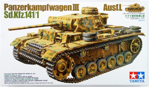 Tamiya Panzerkampfwagen III Ausf.L Sd.Kfz.14 1:35 makett harcjármű (300035215)