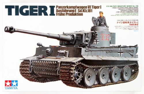 Tamiya Tiger I Early Production  1:35 makett harcjármű (300035216)