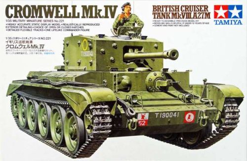 Tamiya British Cruiser Tank Mk. VIII, A27M CROMWELL Mk.IV  1:35 makett harcjármű (300035221)