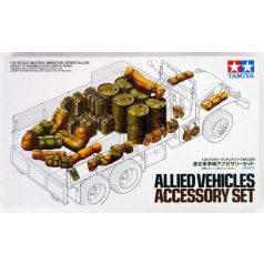   Tamiya Allied Vehicles Accessory Set  makett készlet (300035229)
