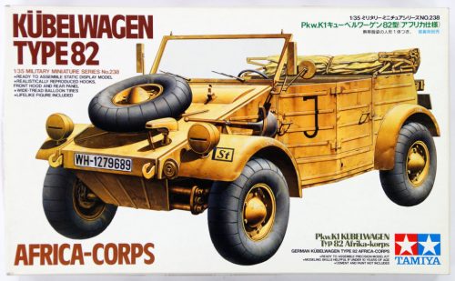 Tamiya Kubelwagen Type 82 Africa Corps  1:35 makett harcjármű (300035238)