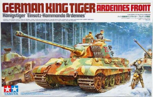 Tamiya German King Tiger Ardennes Front  1:35 makett harcjármű (300035252)