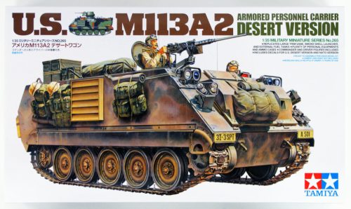 Tamiya M113A2 Armored Personnel Carrier Desert Version  1:35 makett harcjármű (300035265)