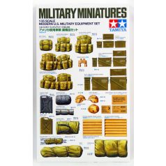   Tamiya Modern US Military Equipment Set  makett készlet (300035266)
