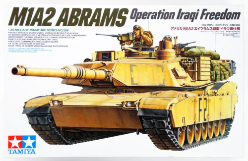 Tamiya M1A2 Abrams Operation Iraqi Freedom  1:35 makett harcjármű (300035269)