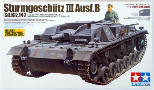 Tamiya Sturmgeschutz III Ausf.B  1:35 makett harcjármű (300035281)