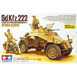   Tamiya Armored Car Sd.Kfz.222 North African Campaign  1:35 makett harcjármű (300035286)