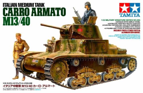 Tamiya Italian Medium Tank Carro Armato M13/40  1:35 makett harcjármű (300035296)