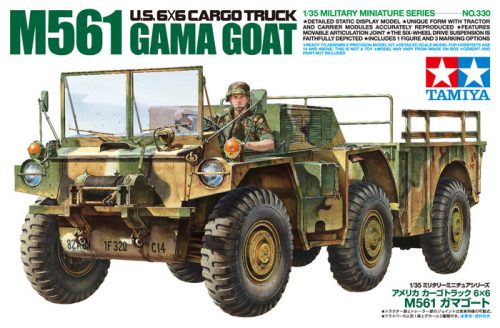 Tamiya US 6x6 Cargo Truck M561 GAMA GOAT  1:35 makett harcjármű (300035330)