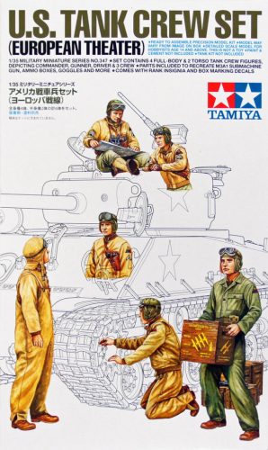 Tamiya US Tank Crew Set makett figura 1:35 (300035347)