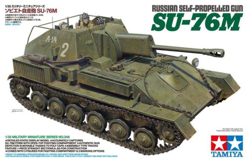 Tamiya Russian Self-Propelled Gun SU-76M  1:35 makett harcjármű (300035348)