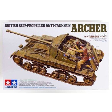 Tamiya British Self Propelled Anti Tank Gun Archer  1:35 makett harcjármű (300035356)