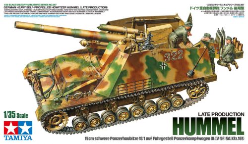 Tamiya German Heavy Self-Propelled Howitzer Hummel  1:35 makett harcjármű (300035367)