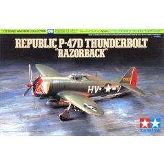   Tamiya Republic P-47D Thunderbolt Razorback  1:72 makett repülő (300060769)