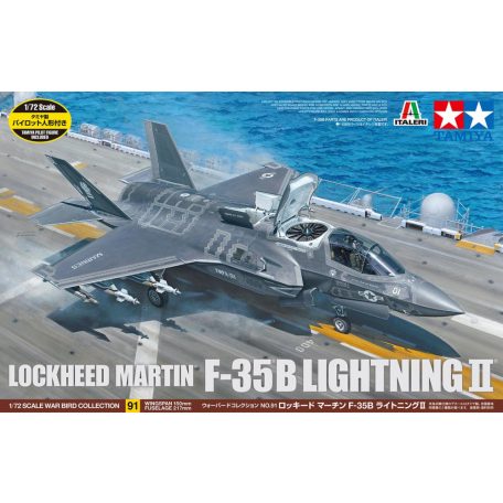 Tamiya Lockheed Martin F-35B Lightning II  1:72 makett repülő (300060791)