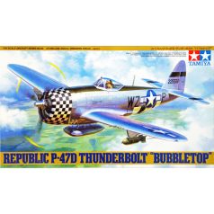   Tamiya Republic P-47D Thunderbolt Bubbletop  1:48 makett repülő (300061090)