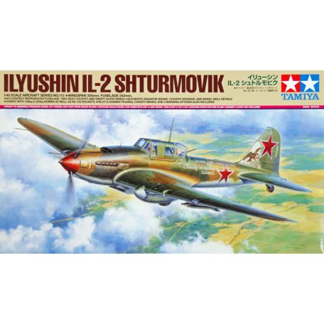Tamiya Ilyushin IL-2 Shturmovik  1:48 makett repülő (300061113)