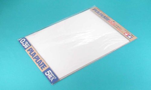 Tamiya - Pla-Plate 0.3mm B4 Size (5) (300070122)