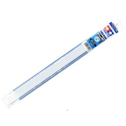 Tamiya - Plastic Beams 5mm Pipe (5) white (300070220)