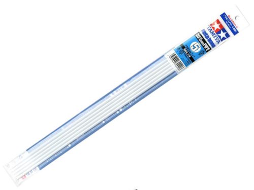 Tamiya - Plastic Beams 5mm Pipe (5) white (300070220)