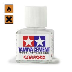 Tamiya - Tamiya Cement w/Brush 40ml (300087003)