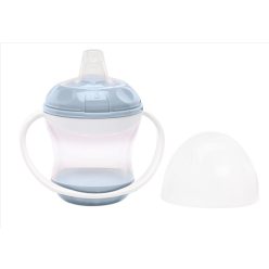 ThermoBaby itatópohár fogantyúval 180 ml - Baby Blue