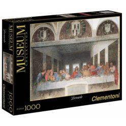   Puzzle Leonardo Az utolsó vacsora 1000 db-os Clementoni (31447)