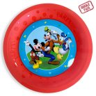 Disney Mickey Rock the House micro prémium műanyag lapostányér 4 db-os szett 21 cm