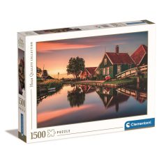 Clementoni 1500 db-os puzzle - Zaanse Schans (31696)