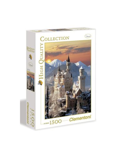 Neuschwanstein kastély - 1500 db-os puzzle (31925) - Clementoni