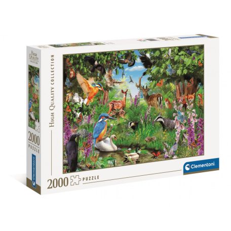 2000 db-os puzzle fantasztikus erdő (32566) - Clementoni