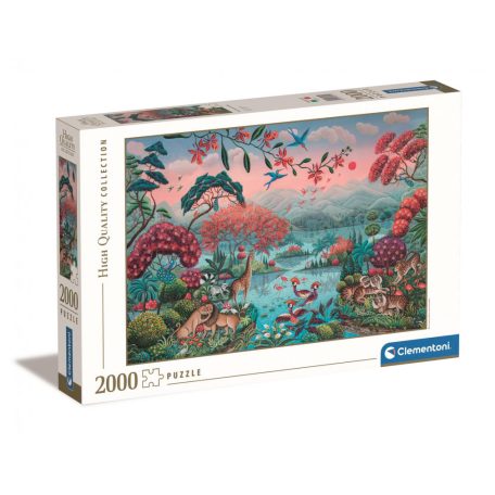 2000 db-os puzzle békés dzsungel (32571) - Clementoni