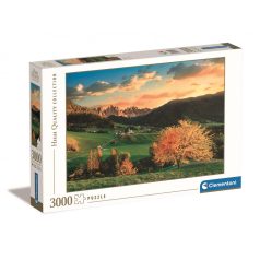 3000 db-os puzzle az alpok (33545) - Clementoni