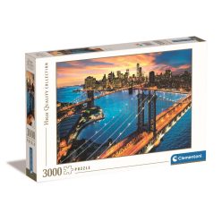 3000 db-os puzzle new york (33546) - Clementoni