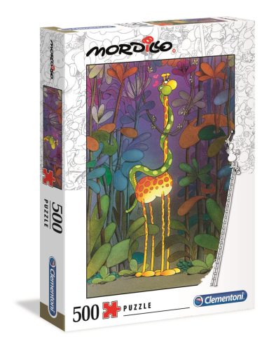 500 db-os puzzle mordillo - a szerelmesek (35079) - Clementoni