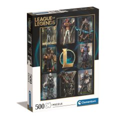 500 db-os puzzle league of legends (35122) - Clementoni