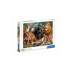 Vadmacskák - 500 db-os puzzle (35126) - Clementoni