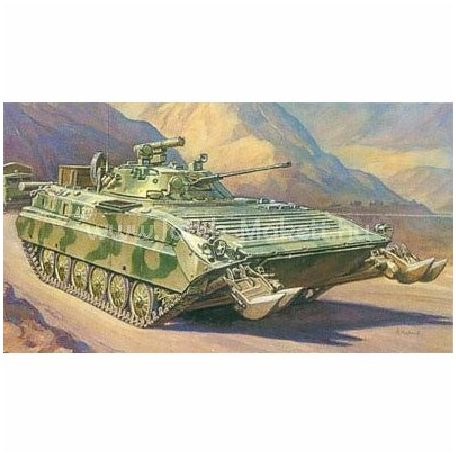 Zvezda BMP-2D Soviet Infantry Fighting Vehicles 1:35 makett harcjármű (3555)