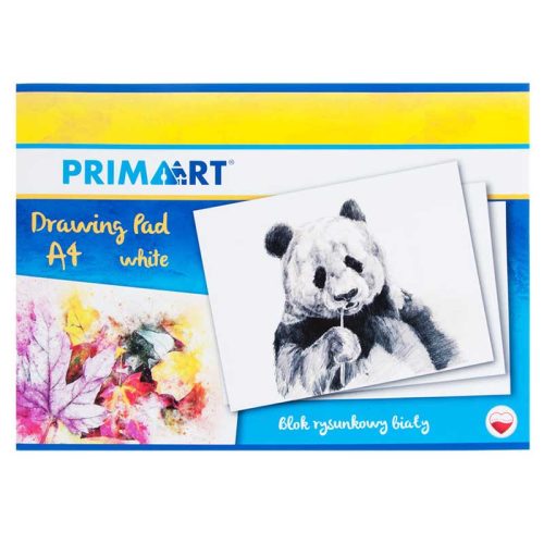 Prima Art fehér színű rajztömb A4 (361017)