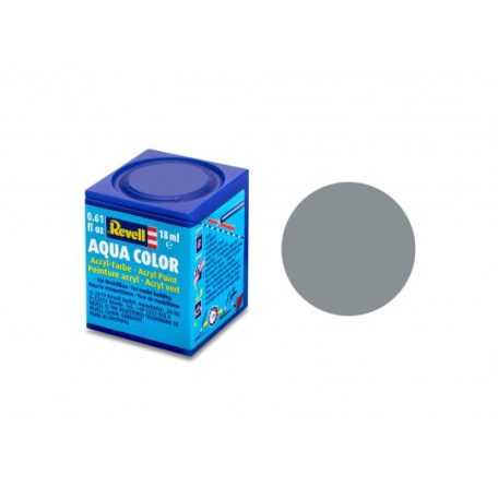 Revell Aqua Color - Középszürke /matt/ makett festék (36143)
