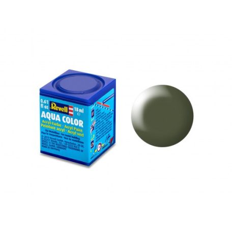 Revell Aqua Color - Olajzöld /selyemmatt/ makett festék (36361)