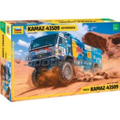 Zvezda Kamaz rallye truck 1:35 makett kamion (3657)
