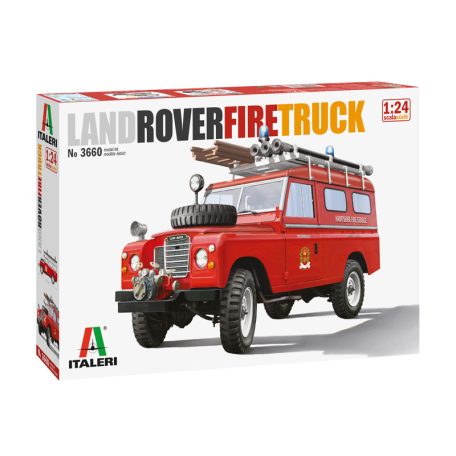Italeri Land Rover Fire Truck 1:24 makett autó (3660S)