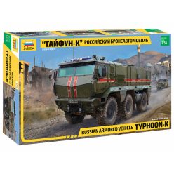   Zvezda Typhoon-K 6X6 Armoured Vehicle  1:35 makett harcjármű (3701)