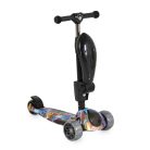 Byox Rumble ráülős, átalakítható 2in1 roller - Fekete - Színes