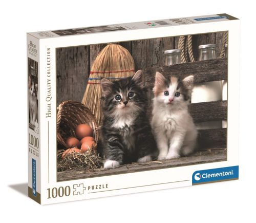 Kiscicák - 1000 db-os puzzle (39340) - Clementoni