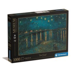   Clementoni Puzzle 1000 db - Van Gogh - Csillagos Éj A Rhone Fölött (39344)