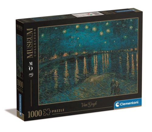 Clementoni Puzzle 1000 db - Van Gogh - Csillagos Éj A Rhone Fölött (39344)